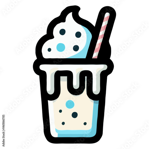 Milkshake Illustration