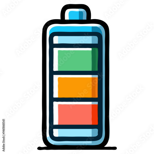 Battery Indicator Illustration