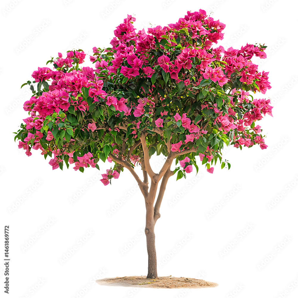 Fototapeta premium Bougainvillea Flower Tree png