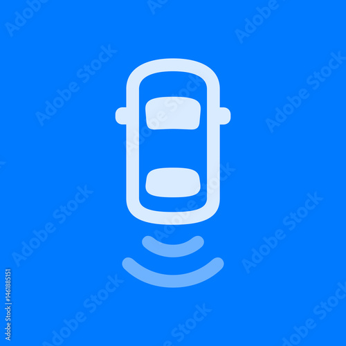 Car Rear Radiowaves