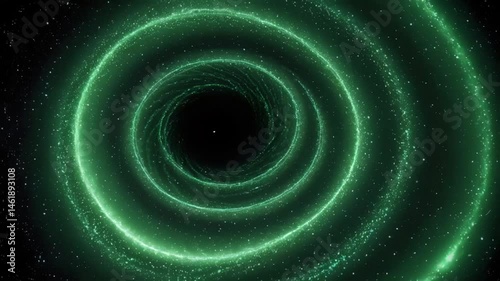 Wallpaper Mural A brilliant green galaxy with a spiral structure, exuding a mystical aura. Background, wallpaper. 4k
 Torontodigital.ca