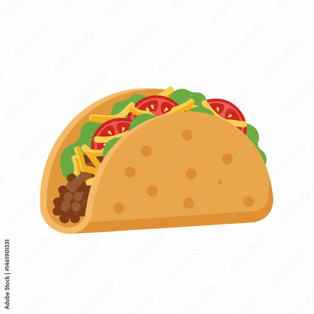 Taco with Toppings Taco with Toppings