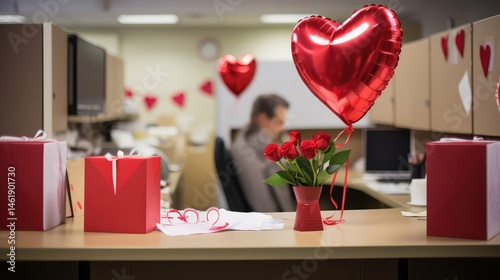 surprise office valentine