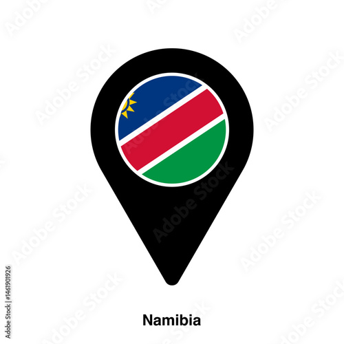 Free Download Namibia country location icon vector - GFXLoad
