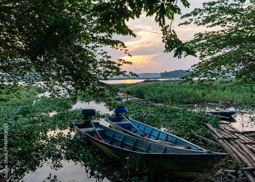 boats on the river