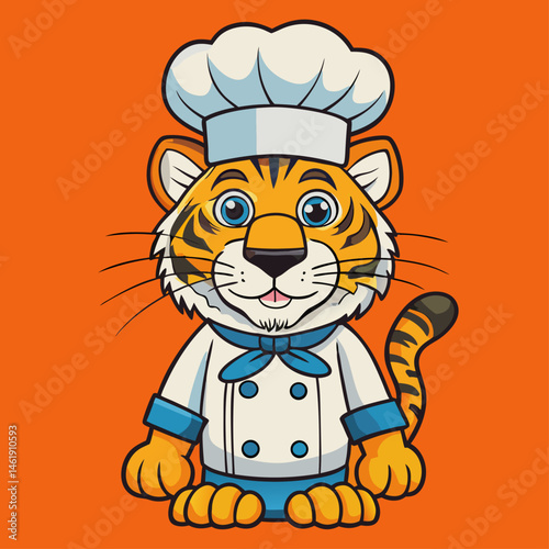 cartoon chef with a ladle