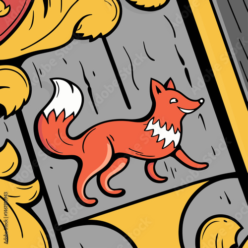 fox vector illustration