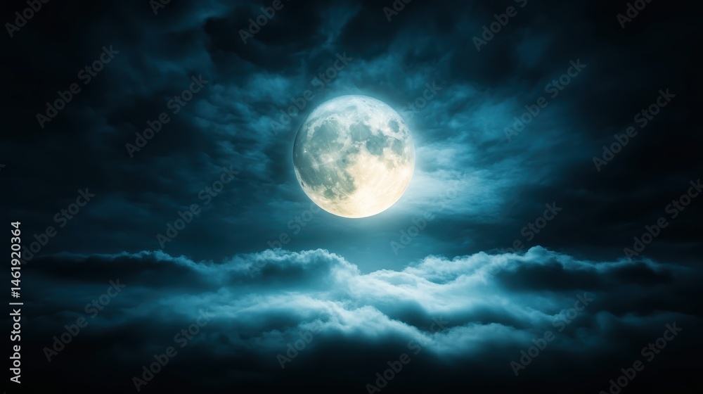 A vibrant moon breaks through dark, swirling clouds, casting a captivating glow over the scene, offering a blend of drama and beauty that stirs emotional reflection and inspiration. A vibrant moon breaks through dark, swirling clouds, casting a captivating glow over the scene, offering a blend of drama and beauty that stirs emotional reflection and inspiration.