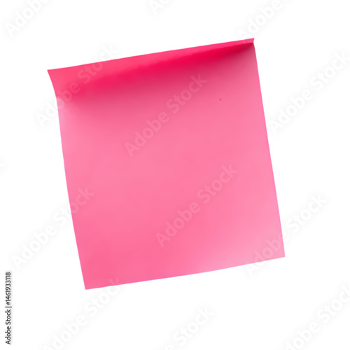 Free Download Pink Sticky Note Paper Texture HighResolution Image for Design isolated on transparent background - GFXLoad