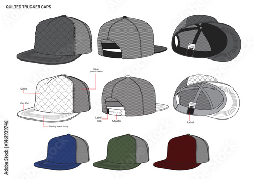 QUILTED TRUCKER CAP.eps