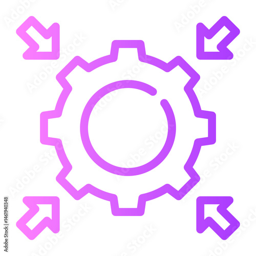 process gradient icon