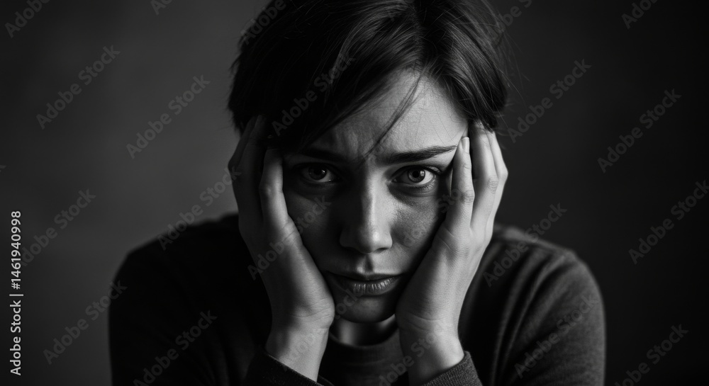 Fototapeta premium Anxious Person