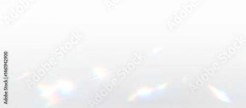 Jewellery Light Effect with Glistering Glow – Crystal Lens Flare and Rainbow Sparkle on Bright Abstract Background with Radiant Refraction and Fantasy Shine for Design Use