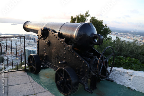 cannon at the rock of Gibraltar