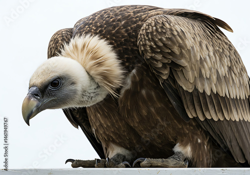 Majestic Himalayan Griffon Vulture: High-Resolution Bird Photo