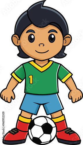 Young Soccer Star