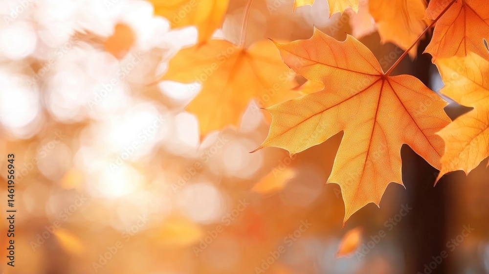 Autumn Leaves in Sunlight Autumn Leaves in Sunlight
