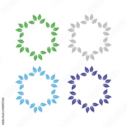 Organic Natural Product Sign Symbol Logo Vector
