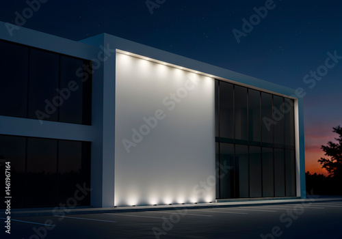 Logo on Corporate Building