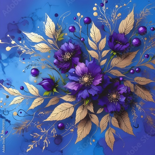 watercolor flower illustration