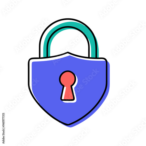 Shield Icon with Checkmark – Verified Protection Symbol