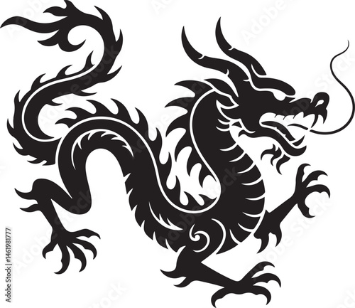 "Dragon Silhouette SVG – Fantasy Tribal Beast Clipart for DIY Crafts & Tattoos"

"Flying Dragon Outline – Mythical Creature Art for Shirts, Prints, and Logos"

"Black Dragon Silhouette PNG – Gothic Ve