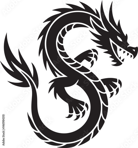 "Dragon Silhouette SVG – Fantasy Tribal Beast Clipart for DIY Crafts & Tattoos"

"Flying Dragon Outline – Mythical Creature Art for Shirts, Prints, and Logos"

"Black Dragon Silhouette PNG – Gothic Ve