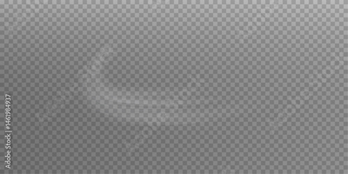 Subtle Air Current, Light Wind Wave, Transparent Airflow Effect 
