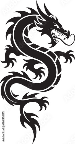 "Dragon Silhouette SVG – Fantasy Tribal Beast Clipart for DIY Crafts & Tattoos"

"Flying Dragon Outline – Mythical Creature Art for Shirts, Prints, and Logos"

"Black Dragon Silhouette PNG – Gothic Ve