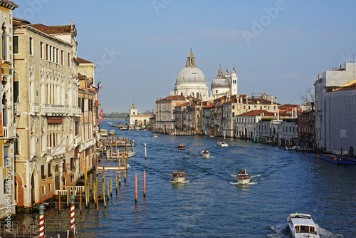 The view of Grand Canal in Venice, Italy  