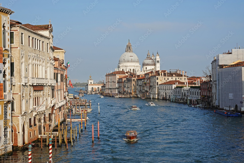 The view of Grand Canal in Venice, Italy