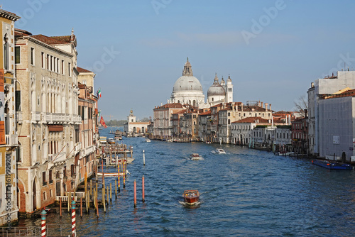 Obraz na płótnie The view of Grand Canal in Venice, Italy w salonie