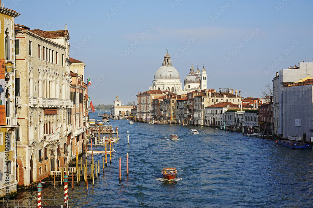 The view of Grand Canal in Venice, Italy