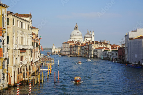 Obraz na płótnie The view of Grand Canal in Venice, Italy w salonie