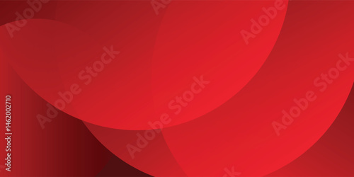 Red abstract background. Dynamic shapes composition. vector backgroiund eps10