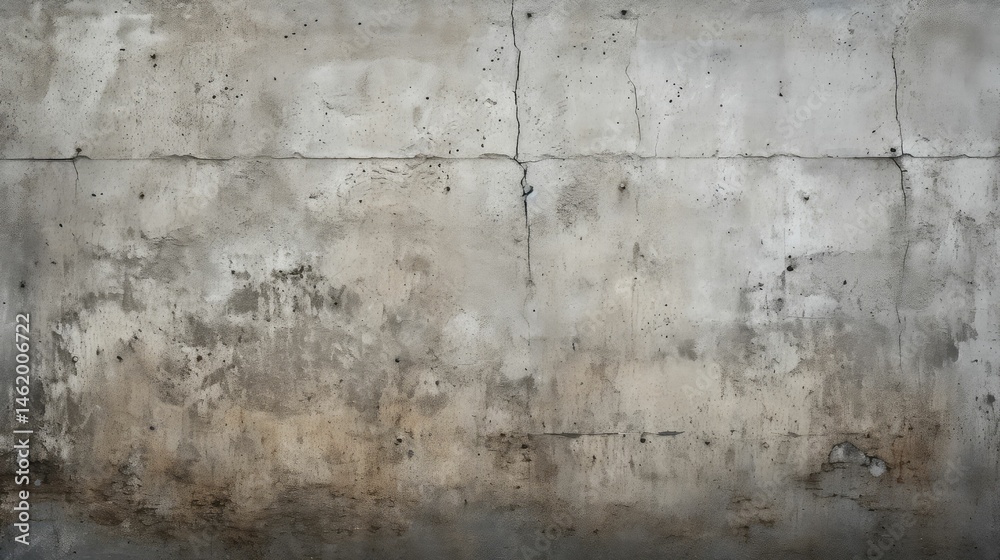 Obraz premium weathered gray concrete wall