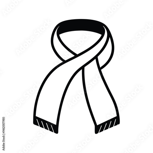 vector illustration of a tie