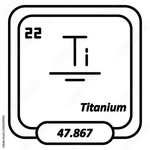 Titanium Icon