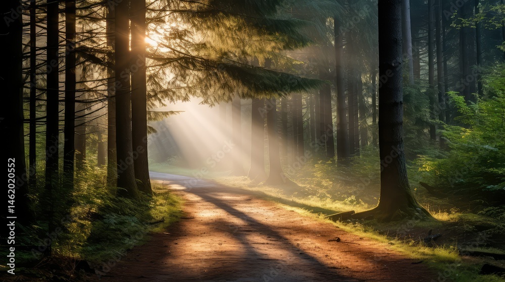 Naklejka premium serene light overlay