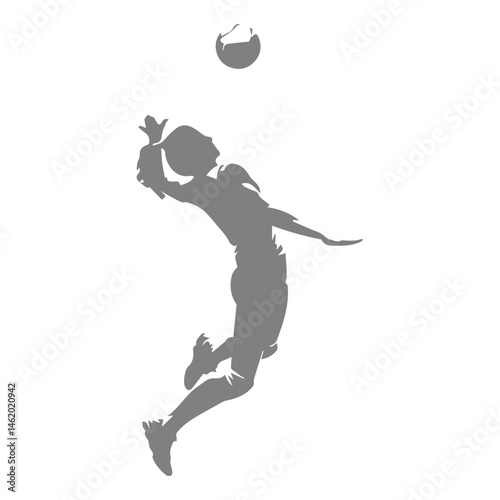 serve volleyball sport icon