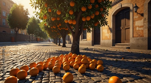 pumpkins in the garden