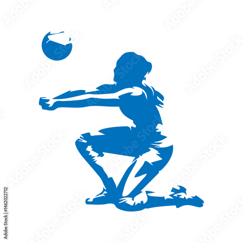 volleyball sport icon