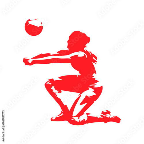 volleyball sport icon