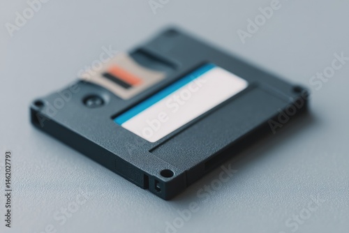close-up of floppy disk with ample copy space