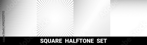 SQUARE  HALFTONE  SET