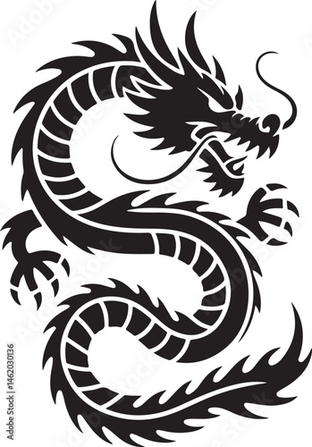 "Dragon Silhouette SVG – Fantasy Tribal Beast Clipart for DIY Crafts & Tattoos"

"Flying Dragon Outline – Mythical Creature Art for Shirts, Prints, and Logos"

"Black Dragon Silhouette PNG – Gothic Ve