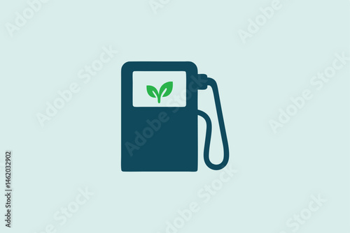 Fuel Pump Stylized Illustration