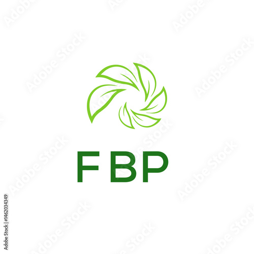 fbp letter original monogram logo design
