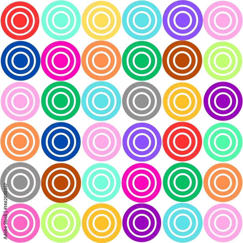 Seamless pattern with circles Seamless pattern with circles