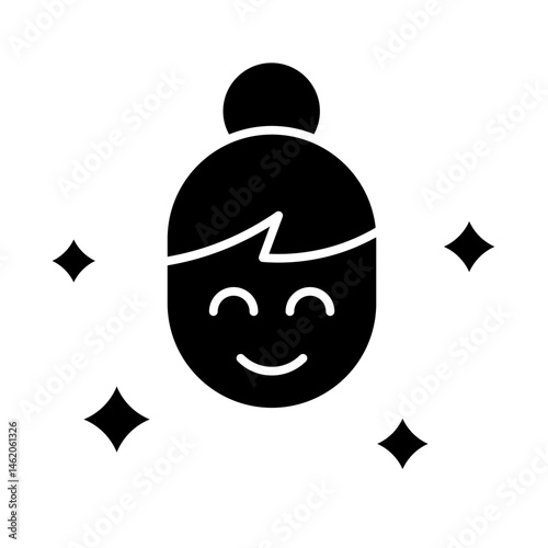 Facial glyph icon
